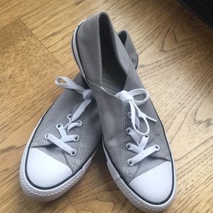 Women’s Gray Converse.